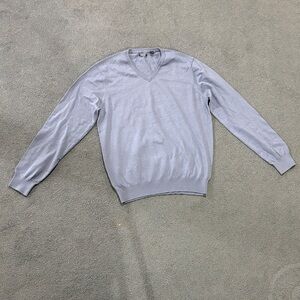 Men's IZOD Light Blue V-Neck Sweater